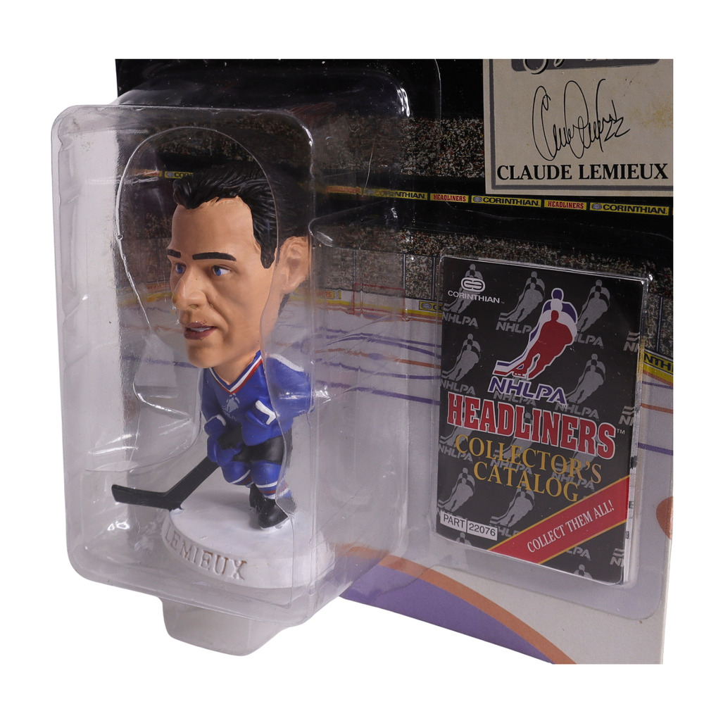 1996 NHL Corinthian Headliners NHLPA Claude Lemieux Action Figure - Picture 3 of 4